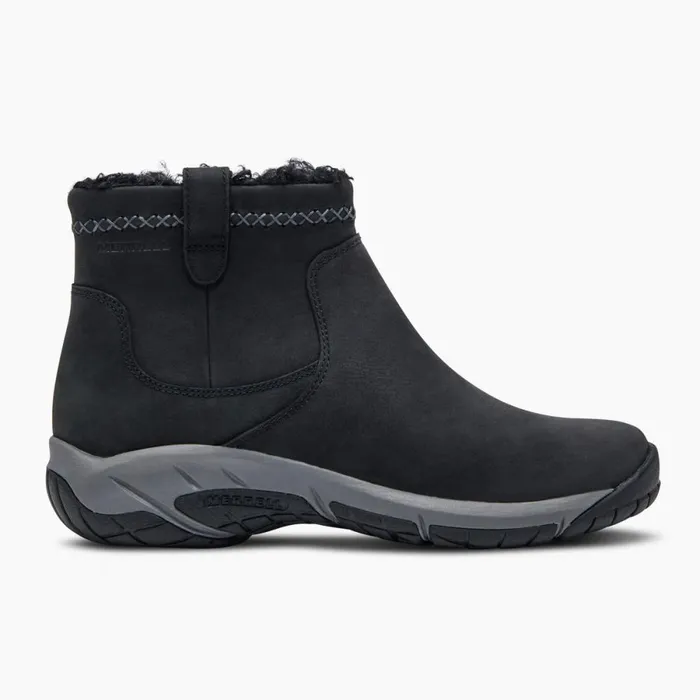 Encore 4 Bluff Zip Polar Waterproof Black Women Merrell Boots