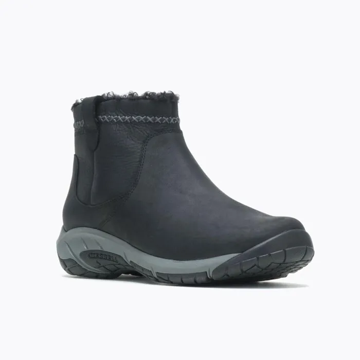 Encore 4 Bluff Zip Polar Waterproof Black Women Merrell Boots