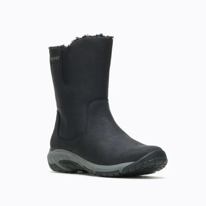 Encore 4 Tall Zip Polar Waterproof Wide Width Black Women Merrell Boots