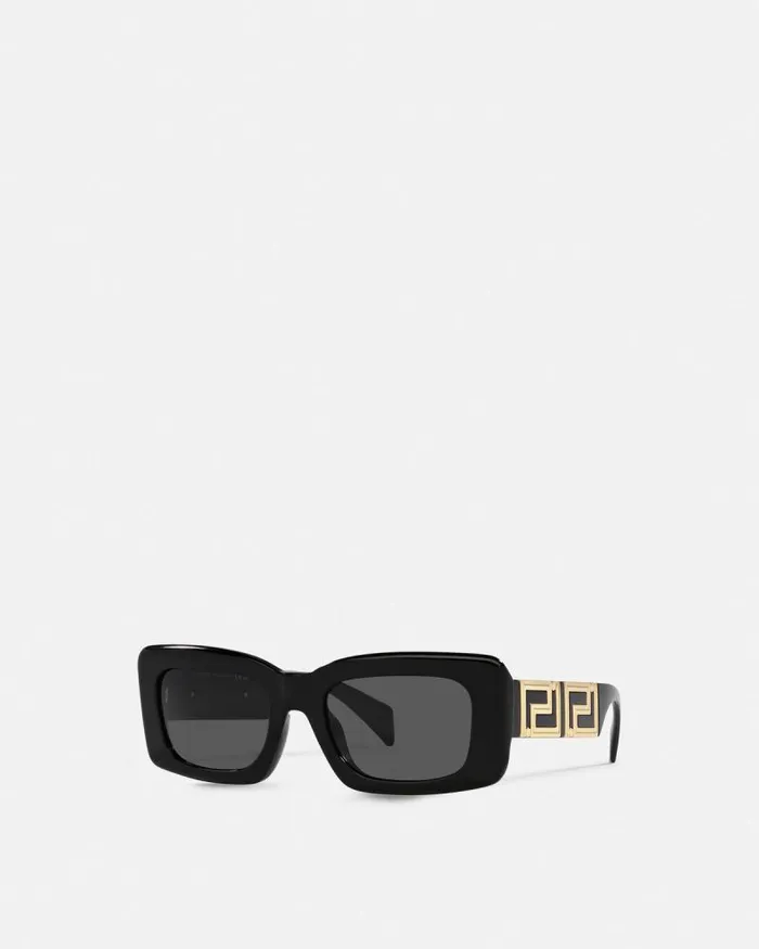 Endless Greca Sunglasses Blackgold Women Versace Sunglasses