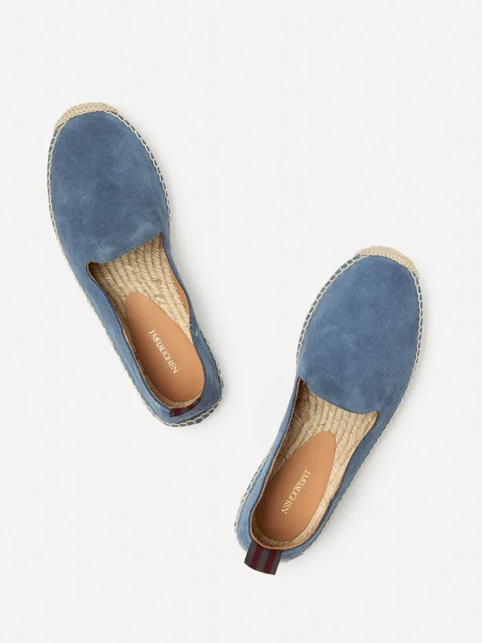 Espadrilles Men JMcLaughlin Rafe Suede Espadrilles Denim Espadrilles Men JMcLaughlin Rafe Suede Espadrilles Denim