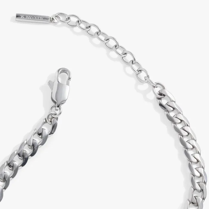 Everyday Flat Curb Chain Bracelet Stainless Steel Silver Women Alex And Ani Bracelets Everyday Flat Curb Chain Bracelet Stainless Steel Silver Women Alex And Ani Bracelets