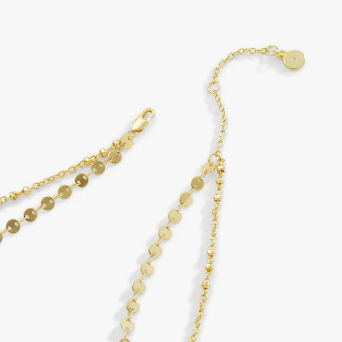 Evil Eye Layered Bolo Necklace Gold Women Alex And Ani Necklaces