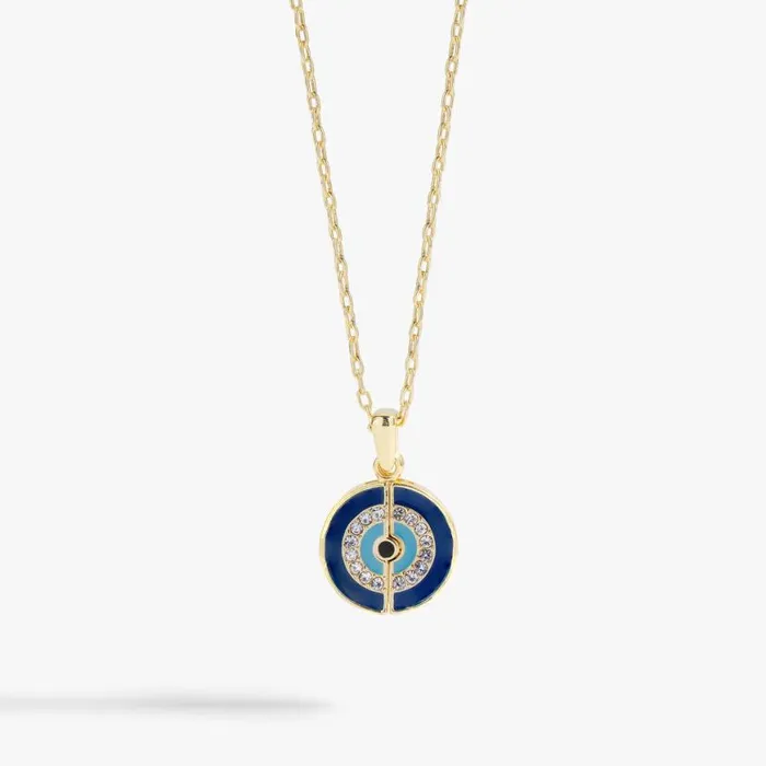 Evil Eye Mantra Necklace Gold Women Alex And Ani Necklaces