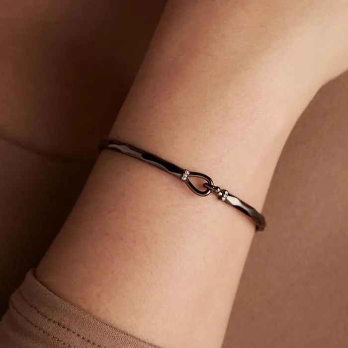 Faceted Hook Tension Bracelet Chocolate Women Alex And Ani Easter Faceted Hook Tension Bracelet Chocolate Women Alex And Ani Easter