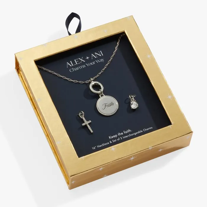 Faith Mix Match Charm Necklace Set Silver Women Alex And Ani Sympathy In Memory Faith Mix Match Charm Necklace Set Silver Women Alex And Ani Sympathy In Memory