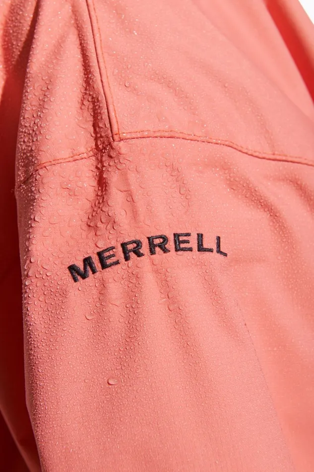Fallon Rain Jacket Sepia Tint Mini Women Merrell Outerwear