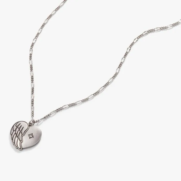 Family Forever039 Angel Wing Heart Pendant Necklace Rafaelian Silver Women Alex And Ani Heart Family Forever039 Angel Wing Heart Pendant Necklace Rafaelian Silver Women Alex And Ani Heart