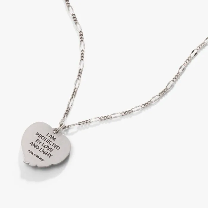 Family Forever039 Angel Wing Heart Pendant Necklace Rafaelian Silver Women Alex And Ani Strength Protection Family Forever039 Angel Wing Heart Pendant Necklace Rafaelian Silver Women Alex And Ani Strength Protection