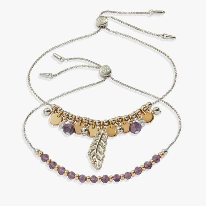 Feather Bolo Bracelet Gift Set Two Tone Women Alex And Ani Sympathy In Memory Feather Bolo Bracelet Gift Set Two Tone Women Alex And Ani Sympathy In Memory