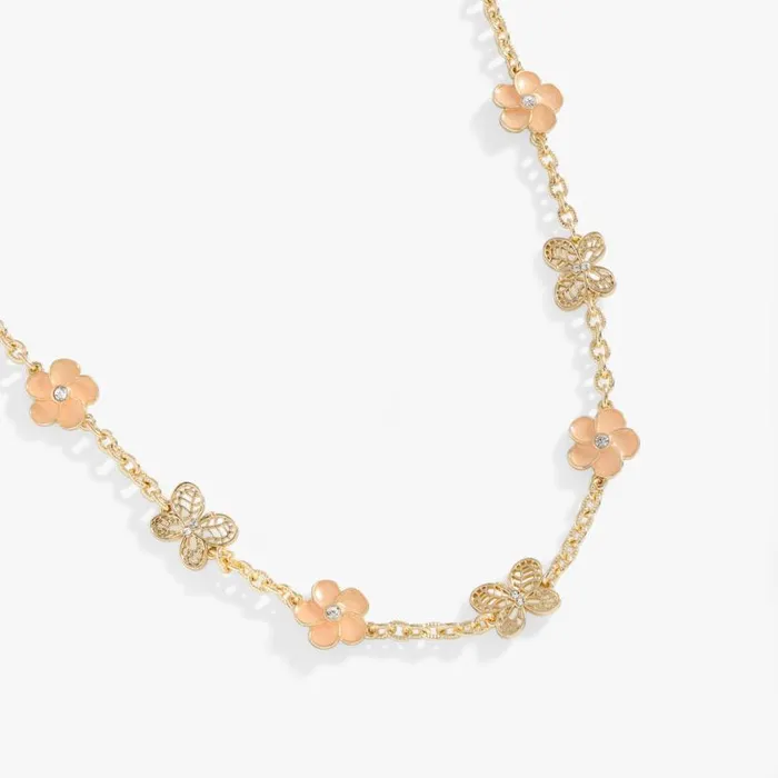 Filigree Butterfly Necklace Gold Women Alex And Ani Flower