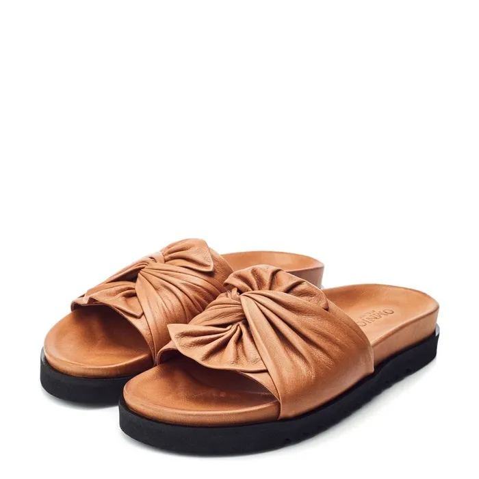 Flatform Sandals Women Moda In Pelle Bsoleful BFlorida Tan Leather