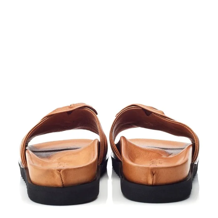 Flatform Sandals Women Moda In Pelle Bsoleful BFlorida Tan Leather