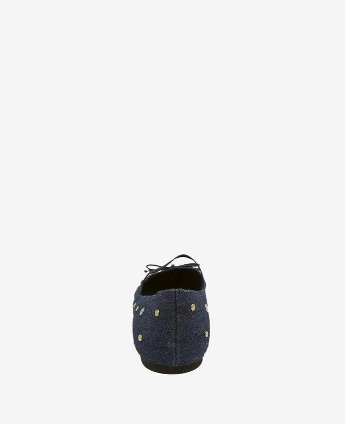 Flats and Loafers Women Kenneth Cole Myra Stud Ballet Flat Denim Flats and Loafers Women Kenneth Cole Myra Stud Ballet Flat Denim