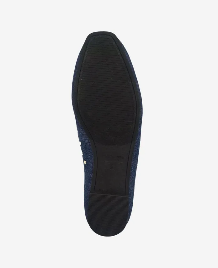 Flats and Loafers Women Kenneth Cole Myra Stud Ballet Flat Denim Flats and Loafers Women Kenneth Cole Myra Stud Ballet Flat Denim