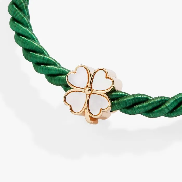 Four Leaf Clover Cord Bracelet Gold Women Alex And Ani Luck Prosperity Four Leaf Clover Cord Bracelet Gold Women Alex And Ani Luck Prosperity