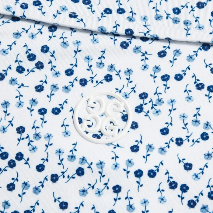 GFORE AYE POPPY TECH JERSEY MODERN SPREAD COLLAR POLO Snow Men Polos GFORE AYE POPPY TECH JERSEY MODERN SPREAD COLLAR POLO Snow Men Polos