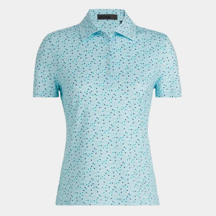 GFORE AYE POPPY TECH JERSEY POLO Daybreak Women Polos and Shirts