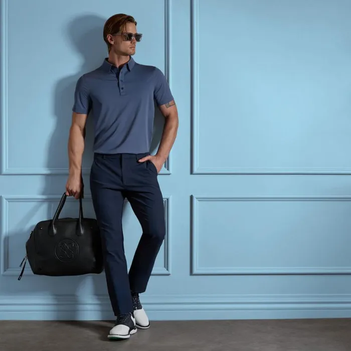GFORE BIRDSEYE STITCH TECH PIQU POLO Twilight Men Polos GFORE BIRDSEYE STITCH TECH PIQU POLO Twilight Men Polos