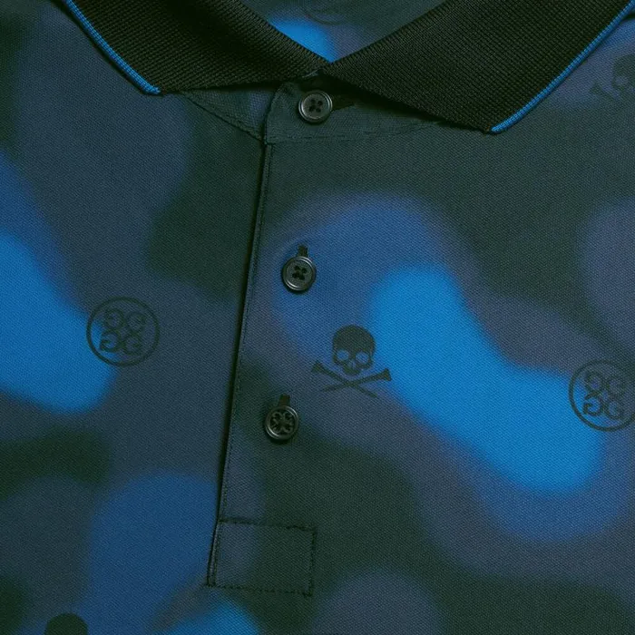GFORE BLUR ICON CAMO TECH PIQU POLO Twilight Men Polos GFORE BLUR ICON CAMO TECH PIQU POLO Twilight Men Polos