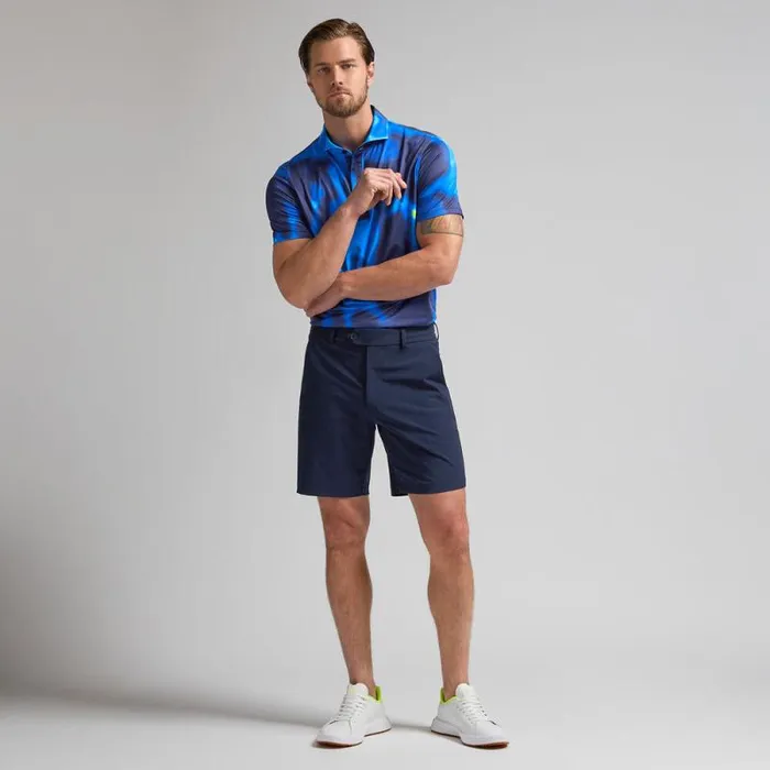 GFORE BOKEH CAMO TECH JERSEY POLO Blue Multi Men Polos GFORE BOKEH CAMO TECH JERSEY POLO Blue Multi Men Polos