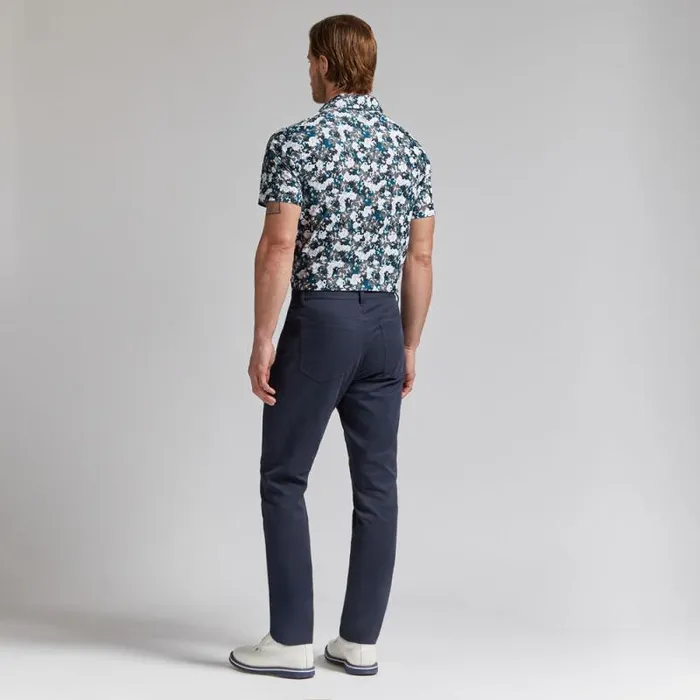 GFORE CAMO FLORAL TECH PIQU POLO Charcoal Men Polos GFORE CAMO FLORAL TECH PIQU POLO Charcoal Men Polos