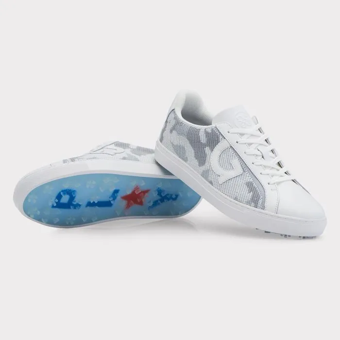 GFORE CAMO KNIT DURF GOLF SHOE Snow Men Golf Shoes GFORE CAMO KNIT DURF GOLF SHOE Snow Men Golf Shoes