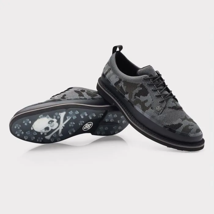 GFORE CAMO KNIT TUXEDO GALLIVANTER GOLF SHOE Onyx Men Golf Shoes