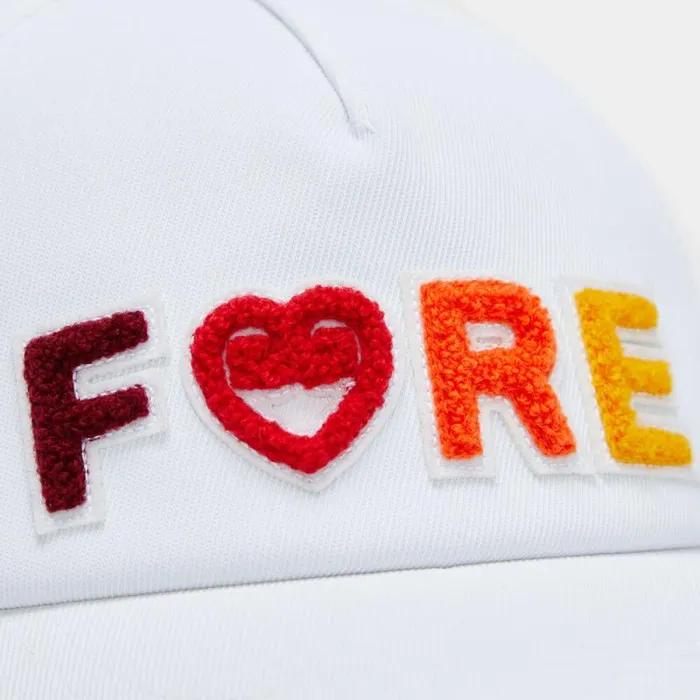 GFORE CHENILLE FORE GRADIENT STRETCH TWILL SNAPBACK HAT Whiterhubarb Women Hats GFORE CHENILLE FORE GRADIENT STRETCH TWILL SNAPBACK HAT Whiterhubarb Women Hats
