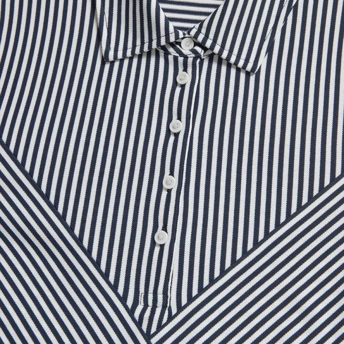 GFORE CHEVRON FEEDER STRIPE TECH PIQU SLEEVELESS POLO Twilight Women Polos and Shirts GFORE CHEVRON FEEDER STRIPE TECH PIQU SLEEVELESS POLO Twilight Women Polos and Shirts