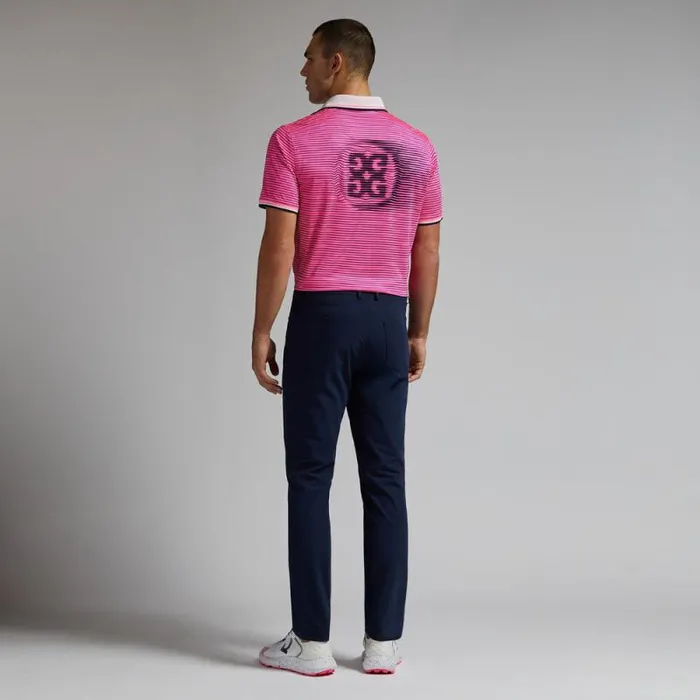 GFORE CIRCLE G039S GLITCH TECH JERSEY POLO Knockout Pink Men Polos GFORE CIRCLE G039S GLITCH TECH JERSEY POLO Knockout Pink Men Polos