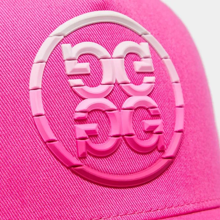GFORE CIRCLE G039S OMBR COTTON TWILL TRUCKER HAT Day Glow Pink MenWomen Hats GFORE CIRCLE G039S OMBR COTTON TWILL TRUCKER HAT Day Glow Pink MenWomen Hats