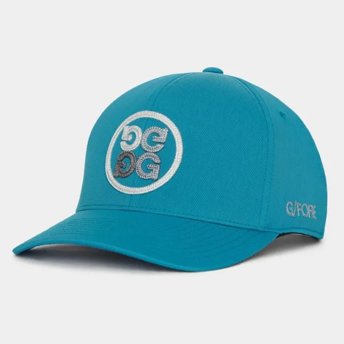GFORE CIRCLE G039S STRETCH TWILL SNAPBACK HAT Petrol MenWomen Hats