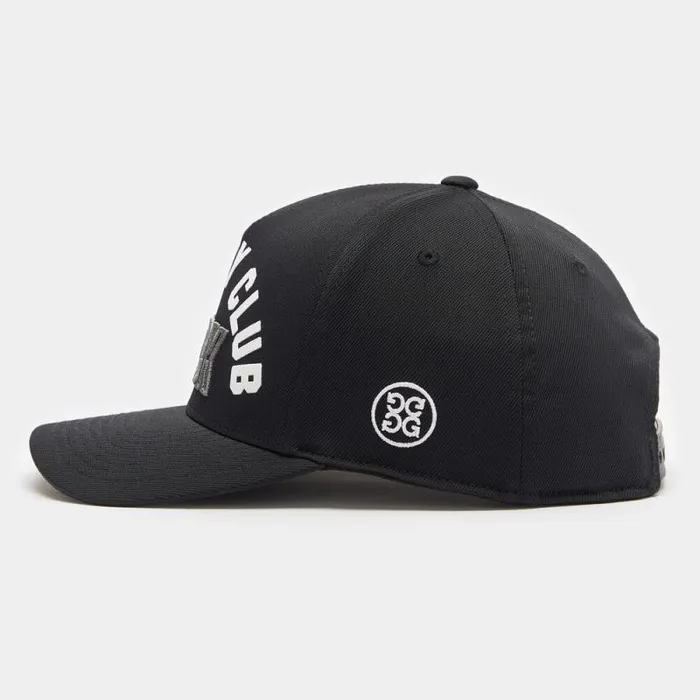 GFORE COUNTRY CLUB HACK STRETCH TWILL SNAPBACK HAT Onyx Men Hats GFORE COUNTRY CLUB HACK STRETCH TWILL SNAPBACK HAT Onyx Men Hats