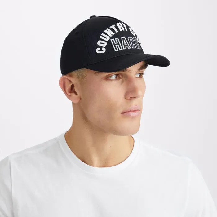 GFORE COUNTRY CLUB HACK STRETCH TWILL SNAPBACK HAT Onyx Men Hats GFORE COUNTRY CLUB HACK STRETCH TWILL SNAPBACK HAT Onyx Men Hats