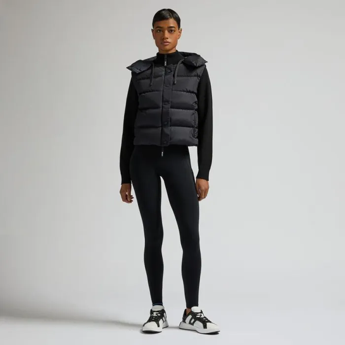 GFORE DOWN FILLED HYBRID QUILTED OPS JACKET Onyx Women Outerwear GFORE DOWN FILLED HYBRID QUILTED OPS JACKET Onyx Women Outerwear