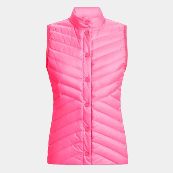 GFORE DOWN QUILTED TAFFETA TECH VEST Knockout Pink Women Outerwear