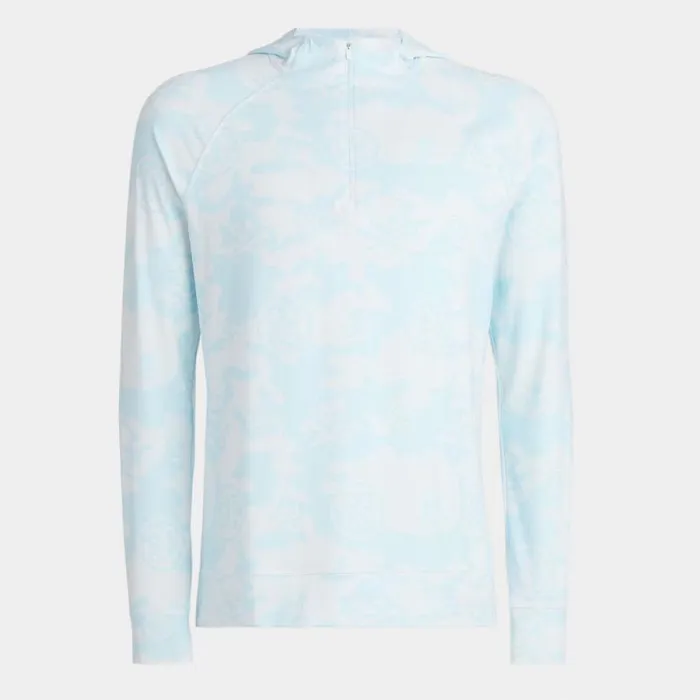 GFORE EXPLODED ICON CAMO HOODED LUXE QUARTER ZIP MID LAYER Daybreak Men Hoodies and Tees
