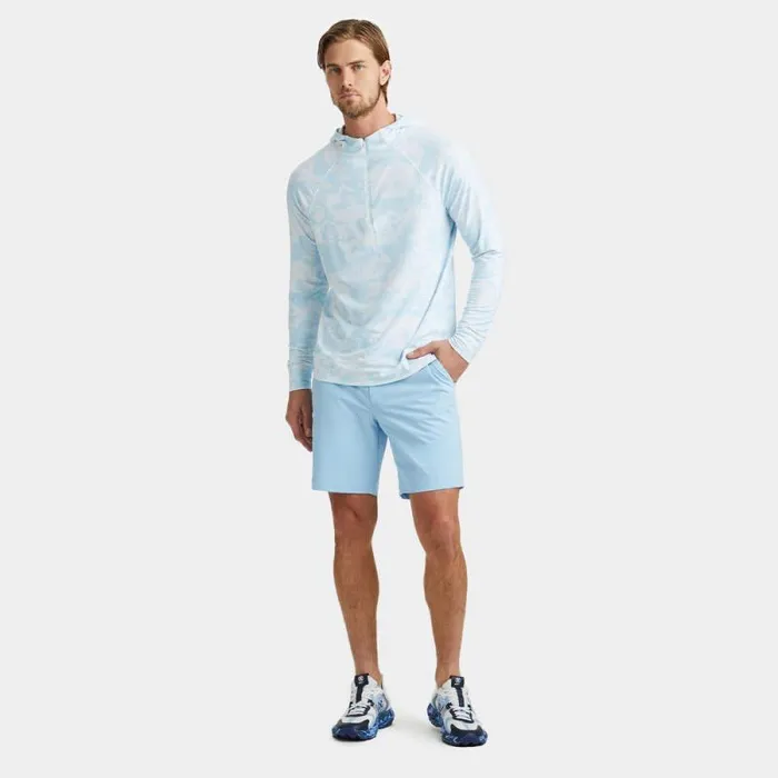 GFORE EXPLODED ICON CAMO HOODED LUXE QUARTER ZIP MID LAYER Daybreak Men Hoodies and Tees GFORE EXPLODED ICON CAMO HOODED LUXE QUARTER ZIP MID LAYER Daybreak Men Hoodies and Tees