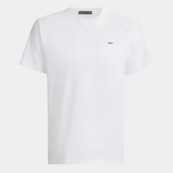 GFORE FCK GOLF COTTON TEE Snow Men Hoodies and Tees