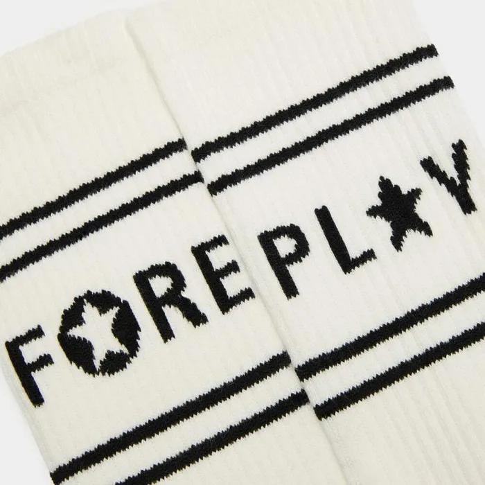 GFORE FORE PLAY CREW SOCK Snow Men Socks GFORE FORE PLAY CREW SOCK Snow Men Socks