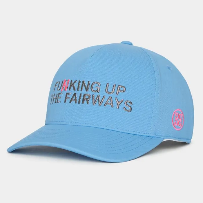 GFORE FUNKING UP THE FAIRWAYS STRETCH TWILL SNAPBACK HAT Cielo MenWomen Hats