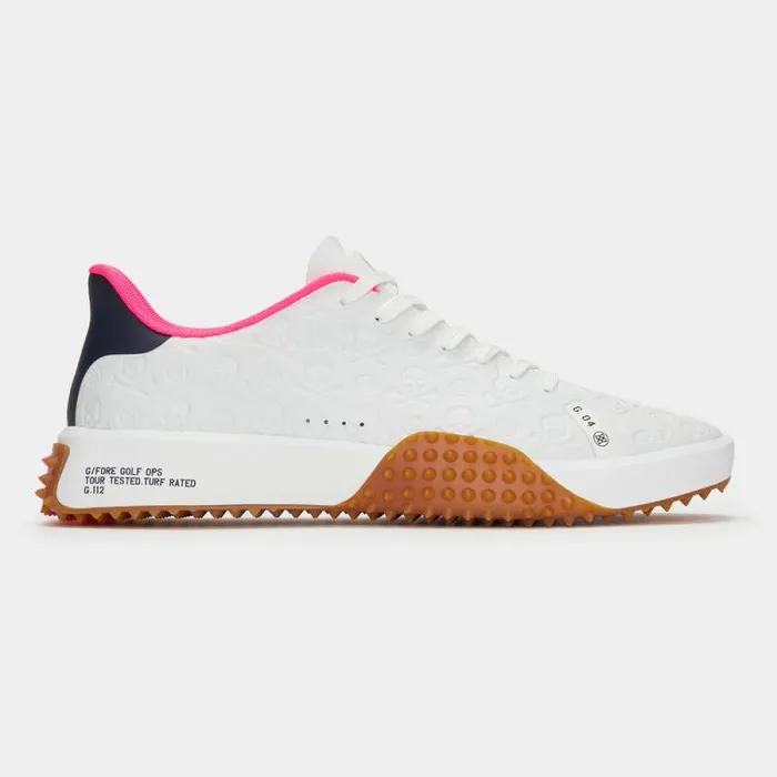 GFORE G112 DEBOSSED SKULL and TEES GOLF SHOE Snowtwilight Men Golf Shoes