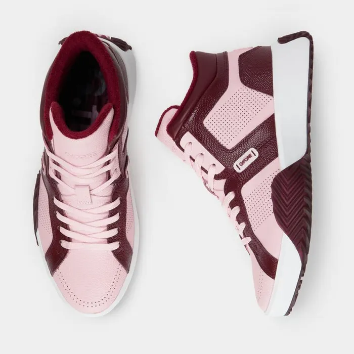 GFORE G112 LEATHER MIDTOP STREET SHOE Cabernetblush Women Street Shoes