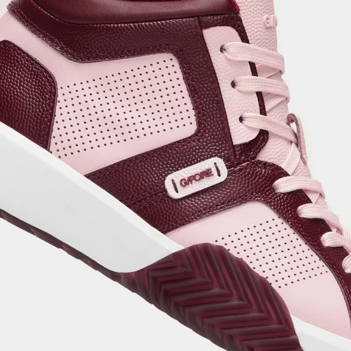 GFORE G112 LEATHER MIDTOP STREET SHOE Cabernetblush Women Street Shoes