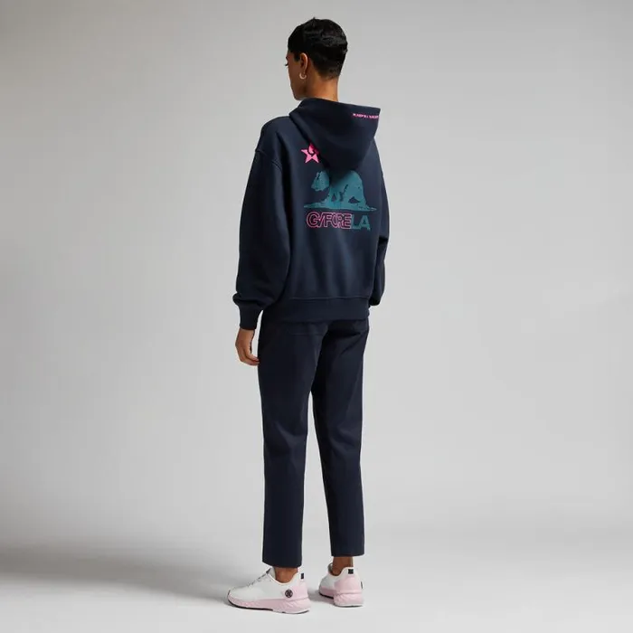 GFORE GFORE LA FRENCH TERRY OVERSIZED HOODIE Twilight Women Hoodies and Tees GFORE GFORE LA FRENCH TERRY OVERSIZED HOODIE Twilight Women Hoodies and Tees