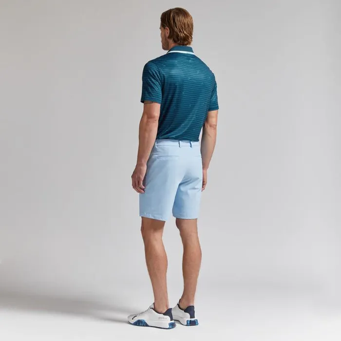 GFORE GFORE SCRIPT STRIPE TECH JERSEY POLO Deep Sea Men Polos GFORE GFORE SCRIPT STRIPE TECH JERSEY POLO Deep Sea Men Polos