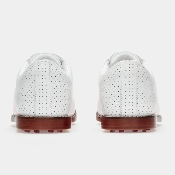 GFORE GALLIVANTER LEATHER LUXE SOLE KILTIE GOLF SHOE Snow Knockout Pink Women Golf Shoes GFORE GALLIVANTER LEATHER LUXE SOLE KILTIE GOLF SHOE Snow Knockout Pink Women Golf Shoes