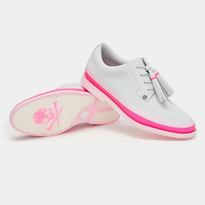 GFORE GALLIVANTER NUBUCK LEATHER TASSEL TUXEDO GOLF SHOE Nimbus Women Golf Shoes GFORE GALLIVANTER NUBUCK LEATHER TASSEL TUXEDO GOLF SHOE Nimbus Women Golf Shoes