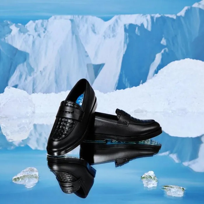 GFORE GALLIVANTER QUILTED LEATHER LUXE SOLE GOLF LOAFER Onyx Women Golf Shoes